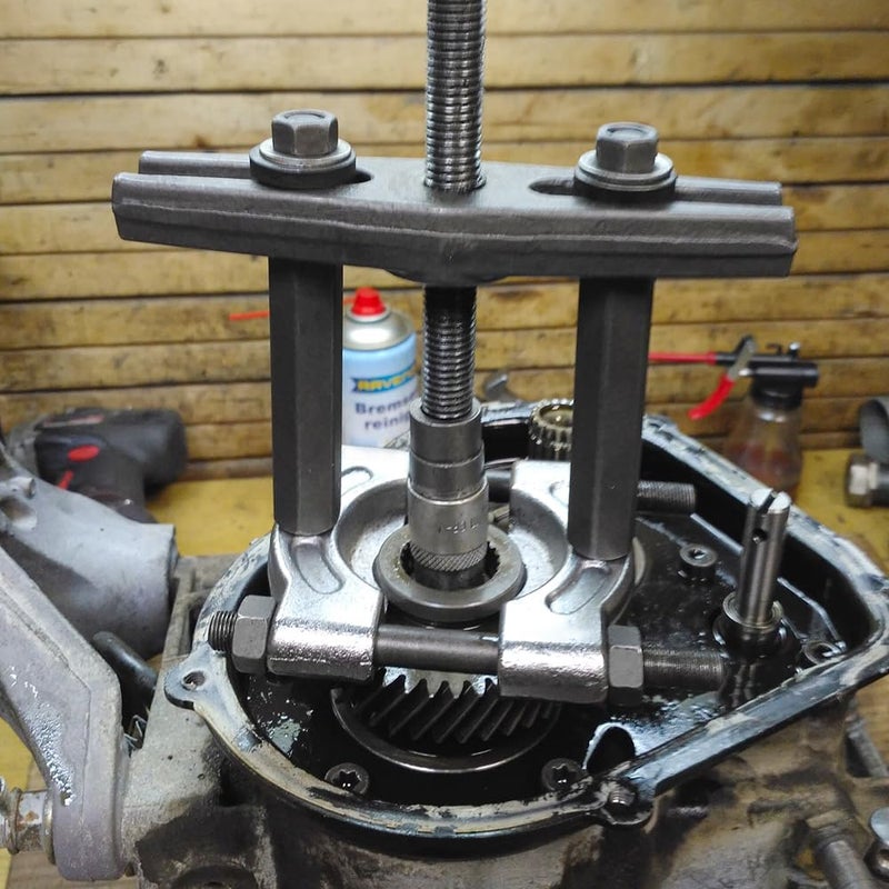 ChgImposs Heavy Duty Bearing Puller with 1/4 to 15/16 inch Jaw for Gear Pinion/Wheel Hub/Bearing Separator, Chrome-Plated Steel Splitter Tool - Image 5